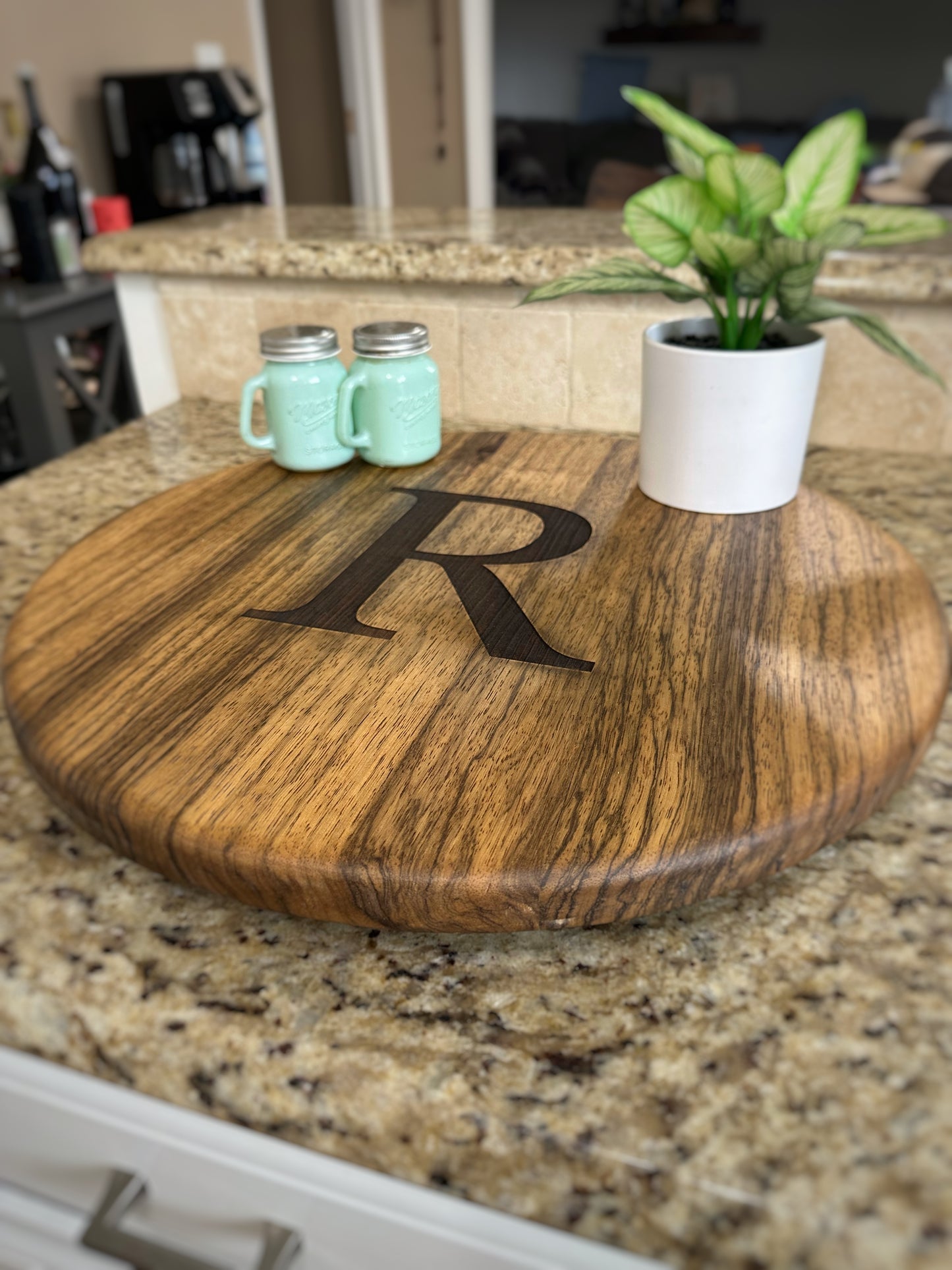 Hardwood Lazy Susan