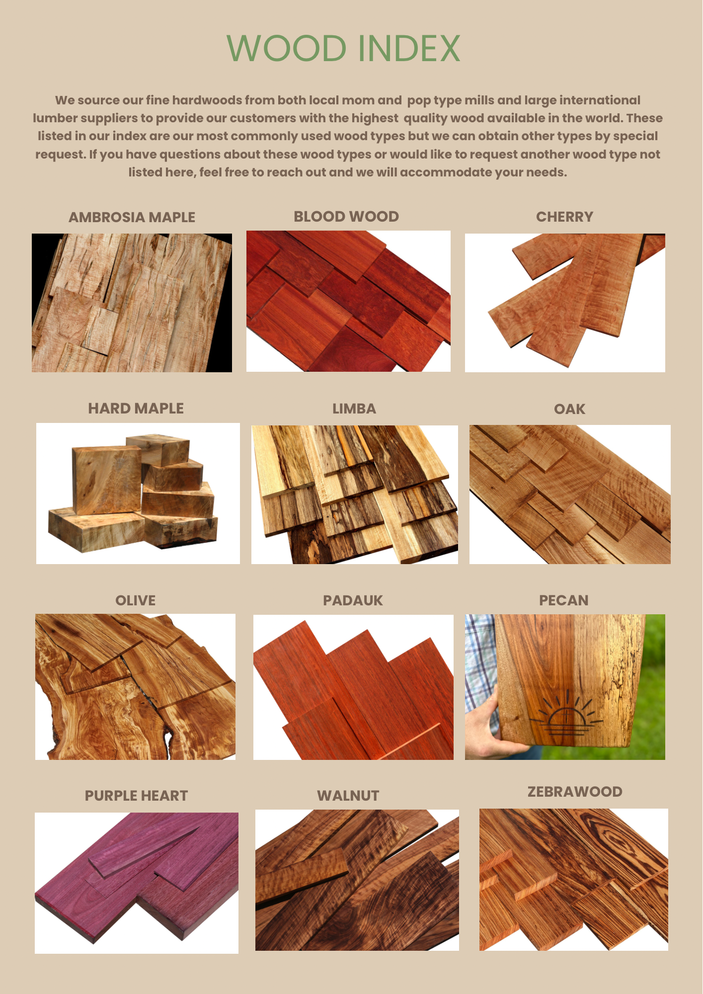 Bread Board & Bow Knives