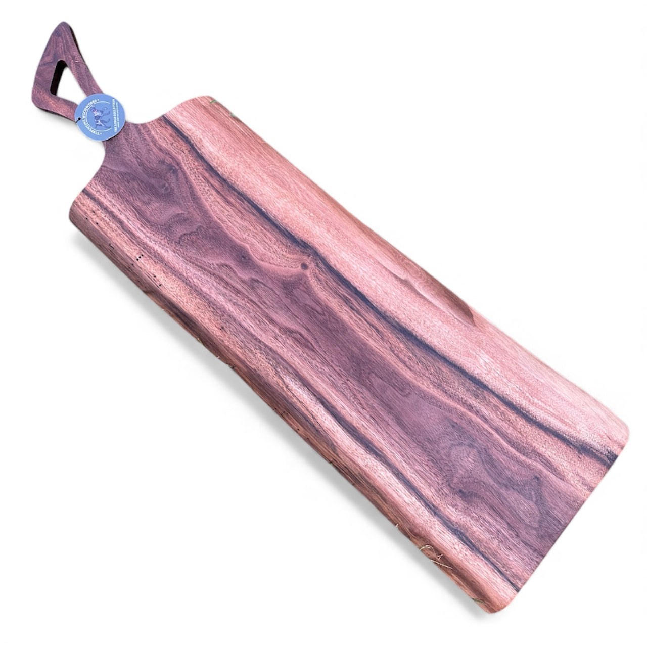 Walnut Live-Edge Serving Board 30" — Lodge Collection